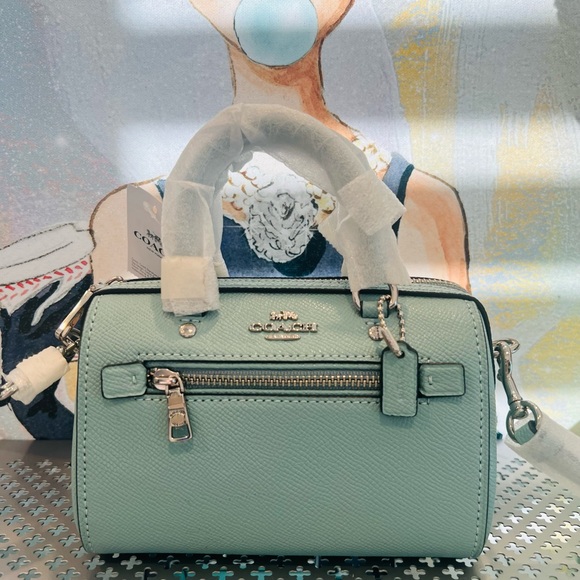 Coach XGrain Micro Rowan Seafoam - Picture 3 of 4